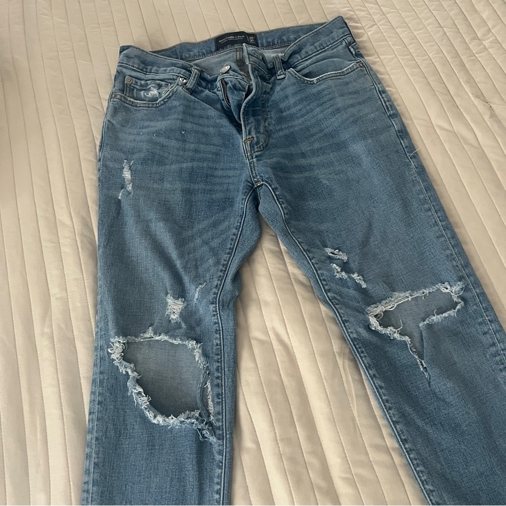 Abercrombie & Fitch Skinny Taper Stretch Jeans